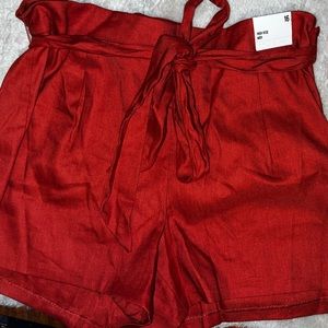 NWT Red Express shorts